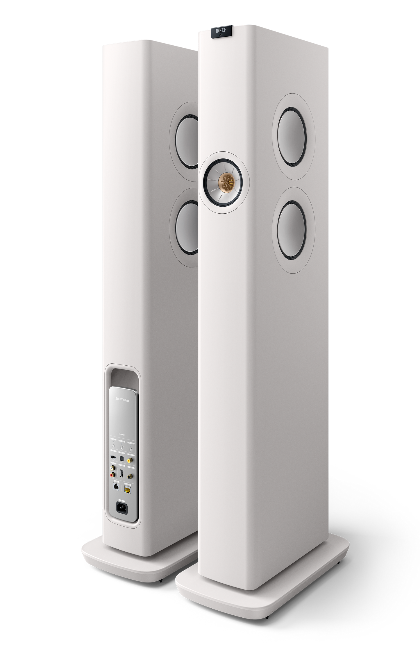 KEF LS60 Wireless Floorstanding Speakers (Pair)