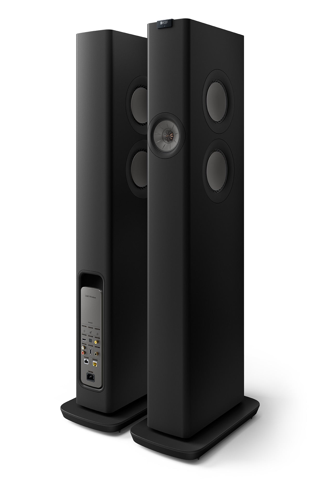 KEF LS60 Wireless Floorstanding Speakers (Pair)