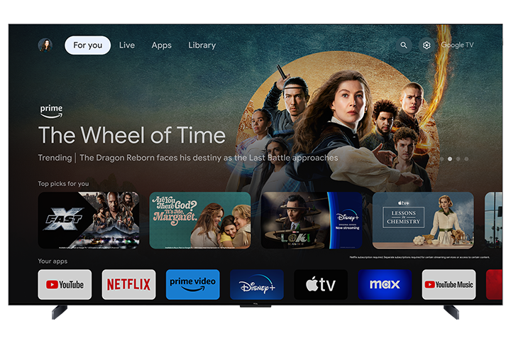 TCL 98" Q Class 4K UHD HDR QD-Mini LED Smart TV with Google TV