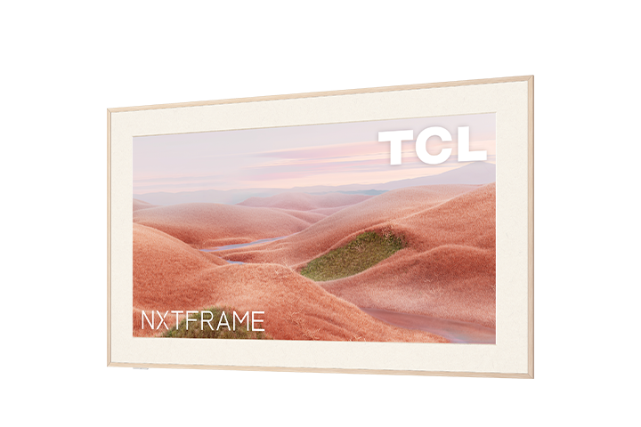 TCL NXTFRAME 4K QLED Smart TV with Google TV and Flush Wall Mount