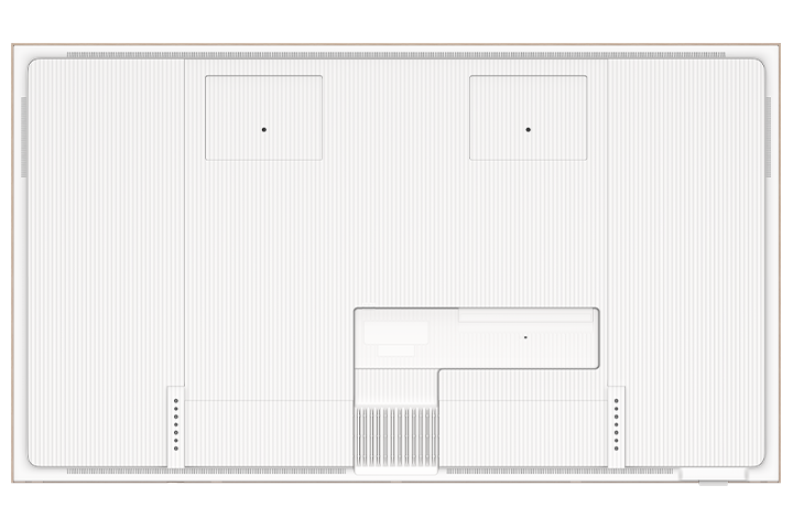 TCL NXTFRAME 4K QLED Smart TV with Google TV and Flush Wall Mount
