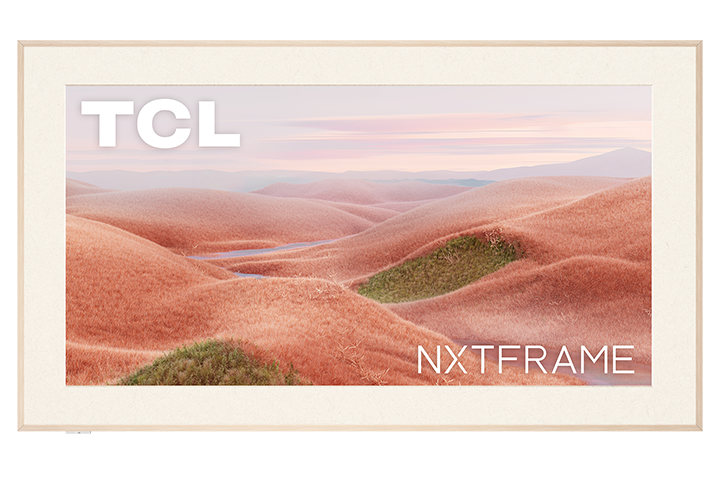 TCL NXTFRAME 4K QLED Smart TV with Google TV and Flush Wall Mount