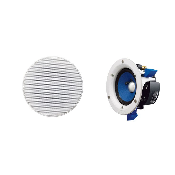 Yamaha NS-IC400 90 Watt 4-Inch 2-Way In-Ceiling Speakers - Pair (White)