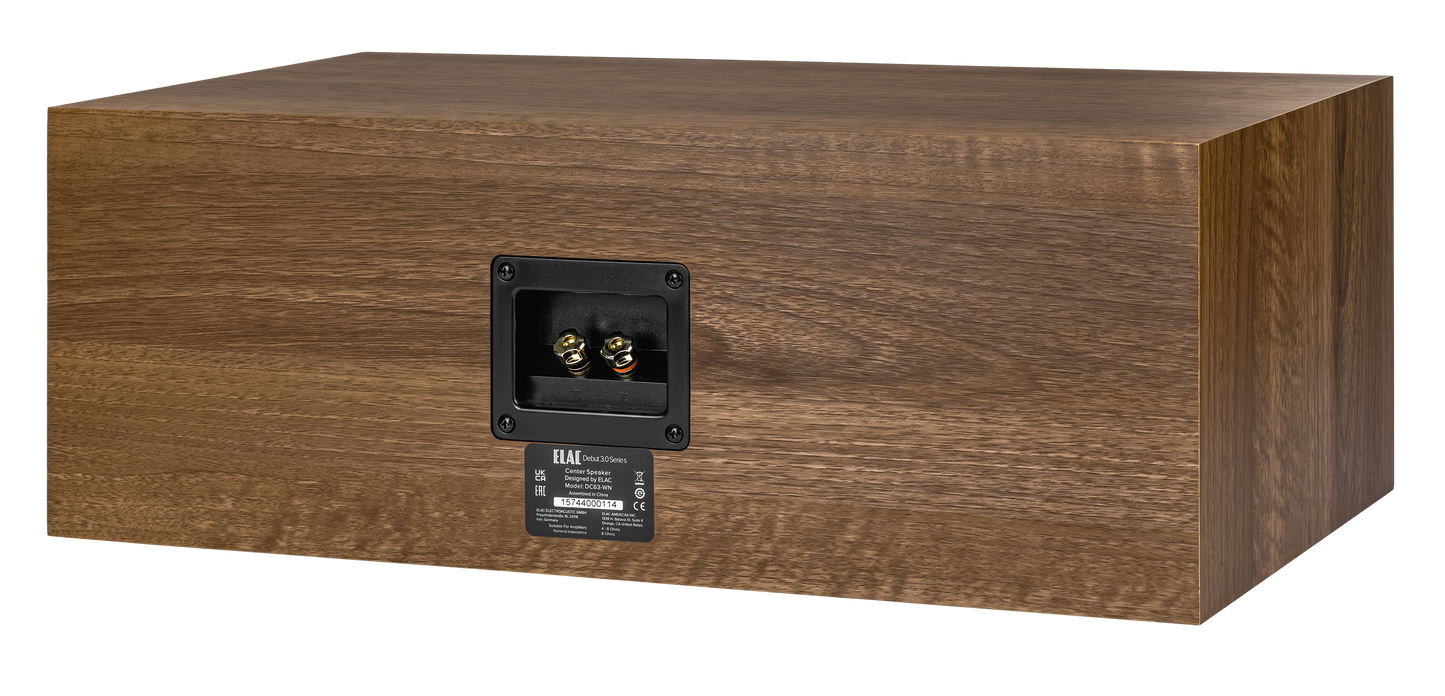 ELAC Debut 3.0 DC63 6.5 Inch Center Channel Speakers (Each)