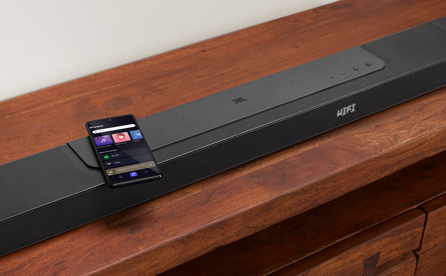 JBL Bar 700 5.1 Channel Soundbar Bundle with AudioQuest Sky 48 Ultra High Speed HDMI Cable