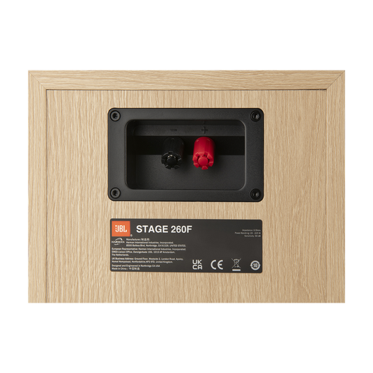 JBL Stage 2 260F 2.5 Way Dual 6.5 Inch Floorstanding Speaker (Each)