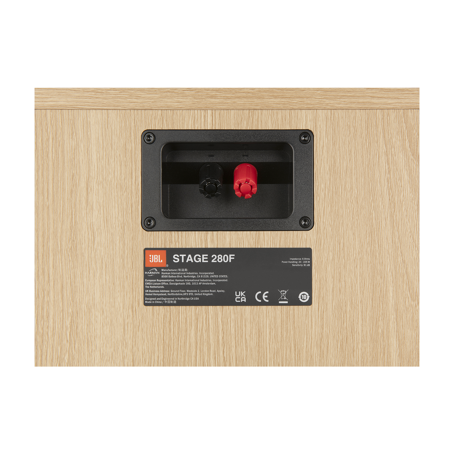 JBL Stage 2 280F 2.5 Way Dual 8 Inch Floorstanding Speaker (Each)