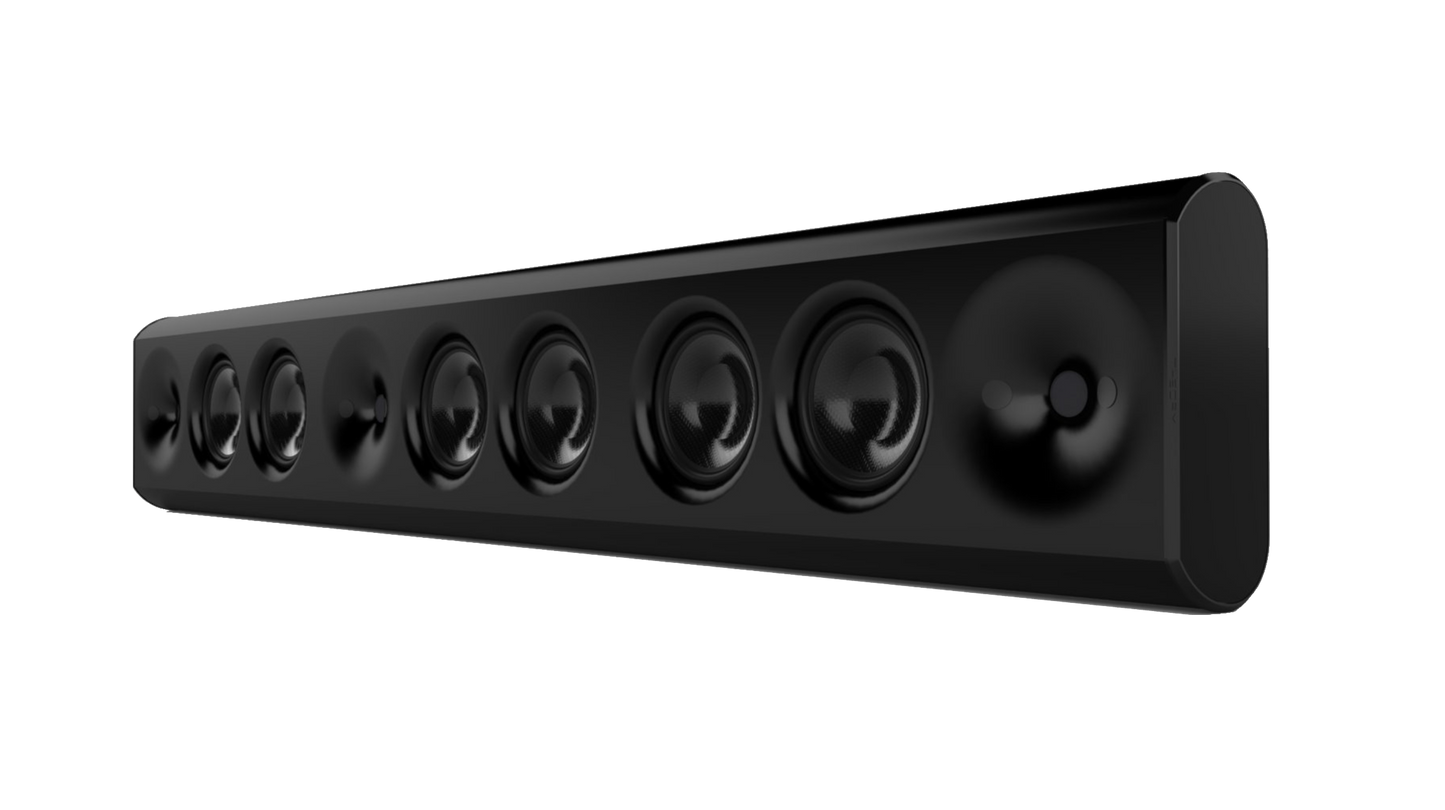 Theory sb65 High Output 3-Channel Passive Soundbar for 65" TV's