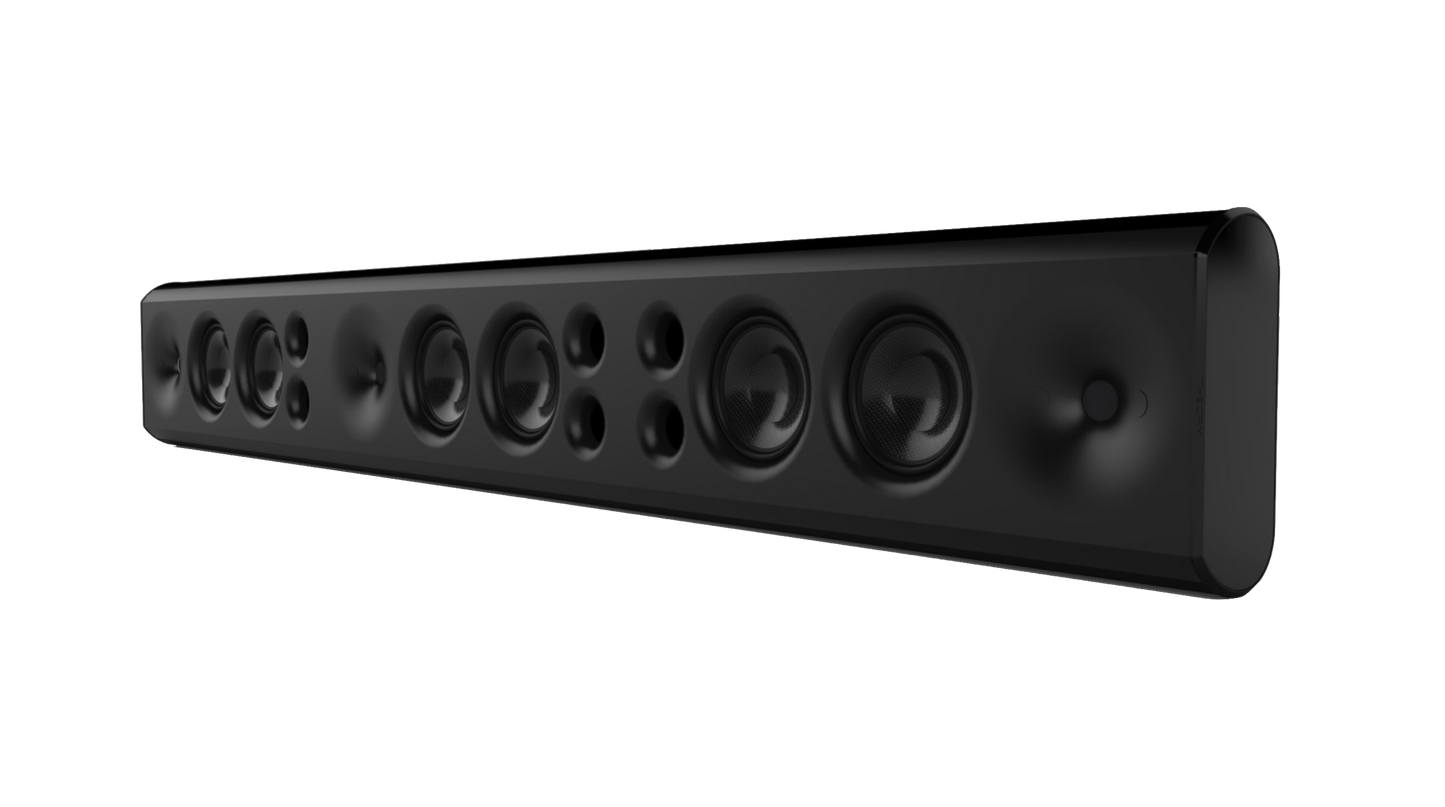 Theory sb75 High Output 3-Channel Passive Soundbar for 75" TV's