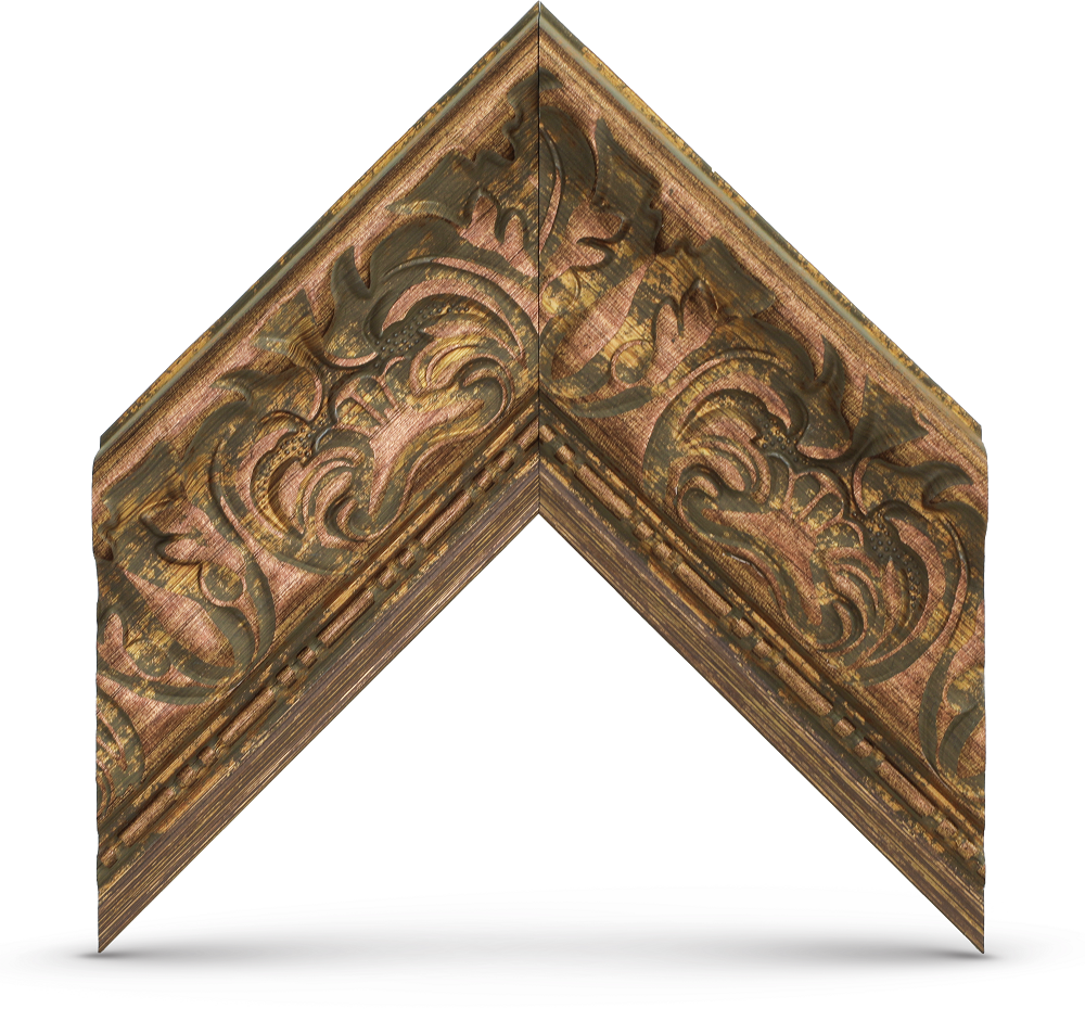 Deco TV Frames Premiere Frame For Samsung The Frame TV 2021-2025 (Tuscan Copper)