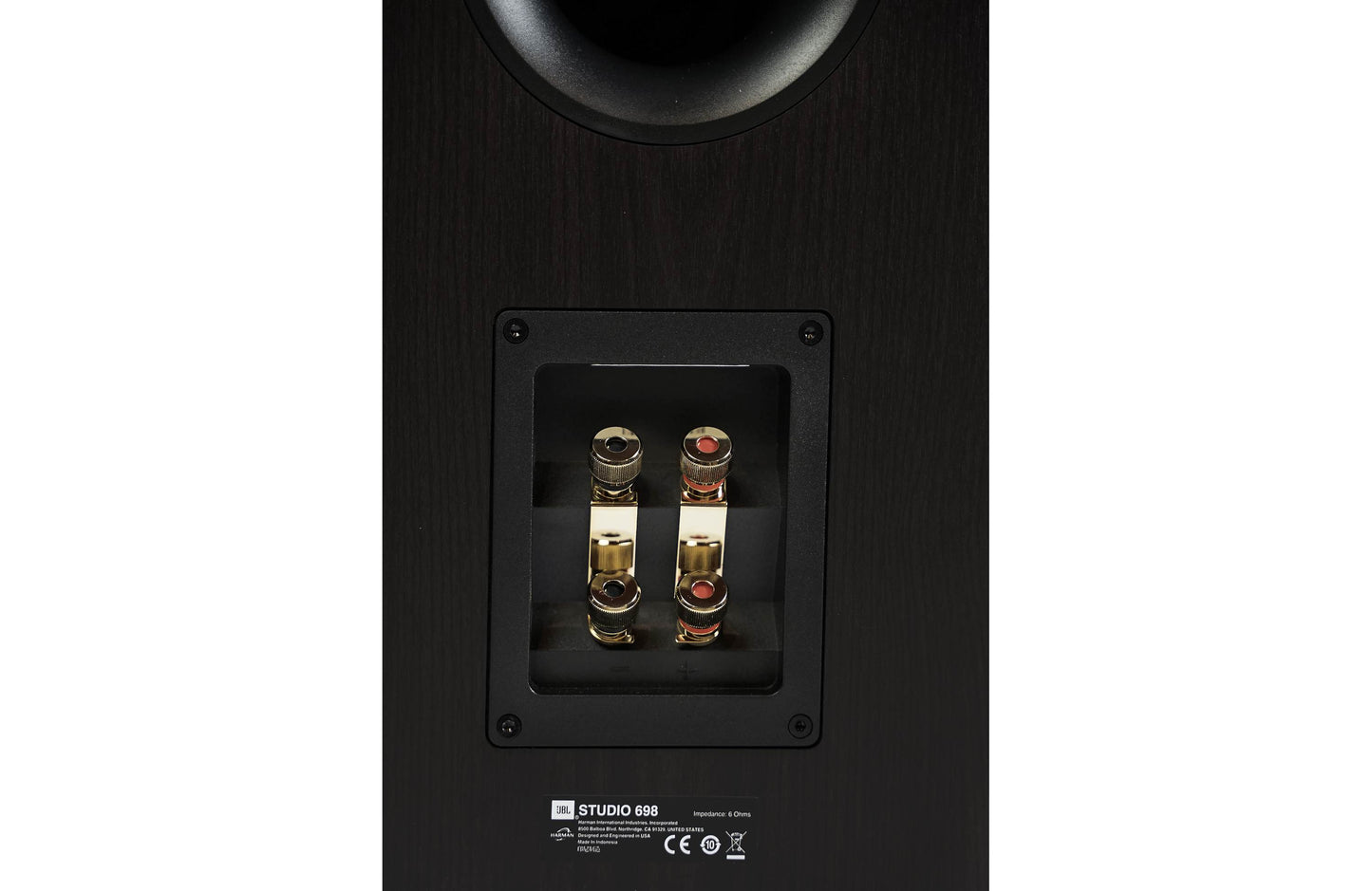 JBL Studio 698 Dual 8 Inch 3-Way Floorstanding Loudspeaker - Dark Wood (Each)