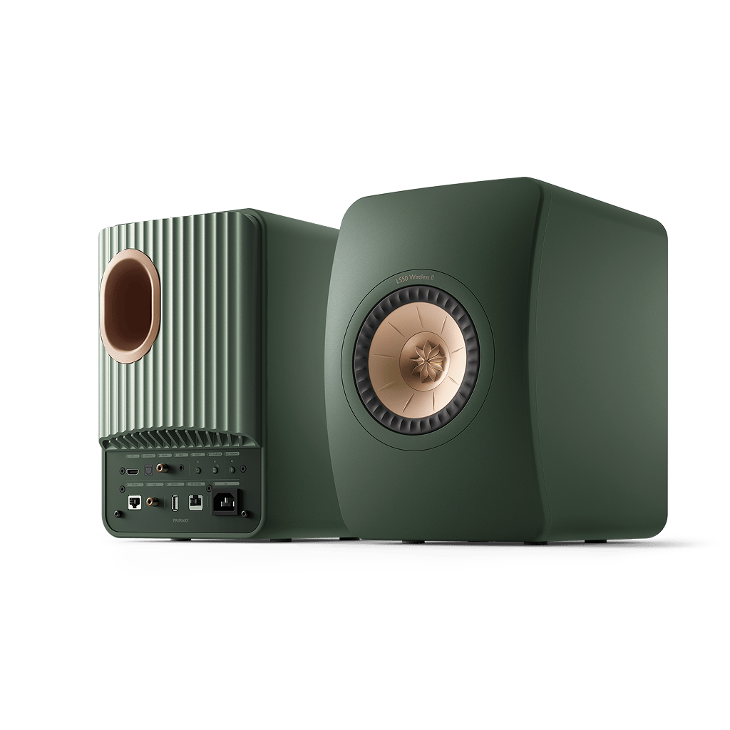 KEF LS50 Wireless II Bookshelf Speaker (Pair)