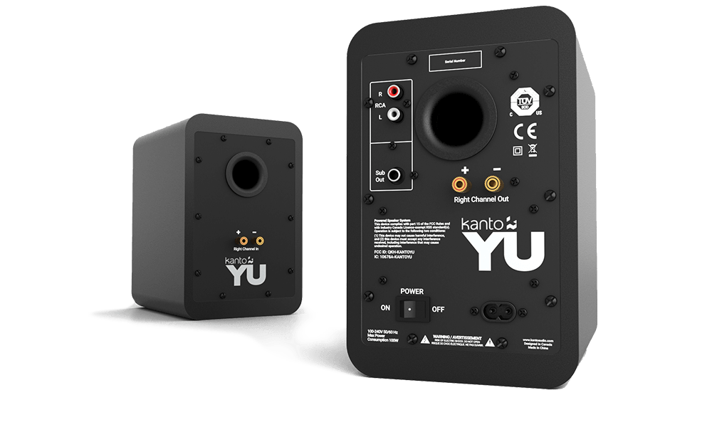 Kanto YU Powered Bookshelf Speakers (Pair)