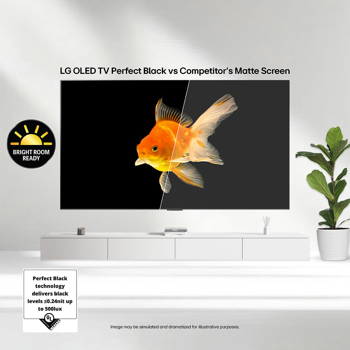 LG Class OLED evo AI G5 77 Inch 4K Smart TV with AudioQuest Sky 48 3m HDMI Cable