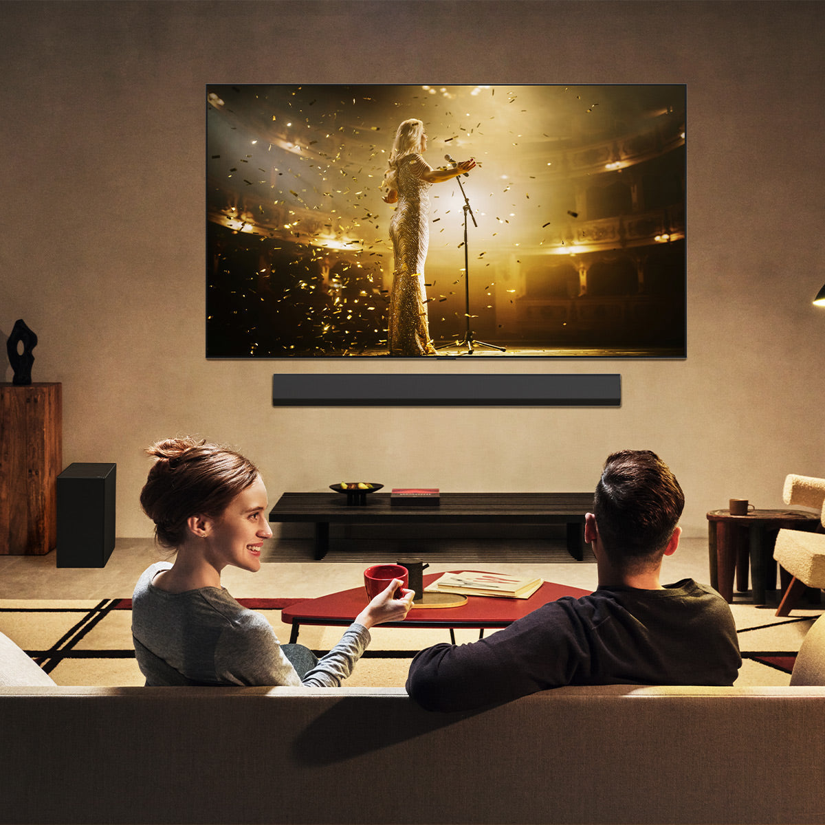 LG Class OLED evo AI G5 83 Inch 4K Smart TV with AudioQuest Sky 48 3m HDMI Cable
