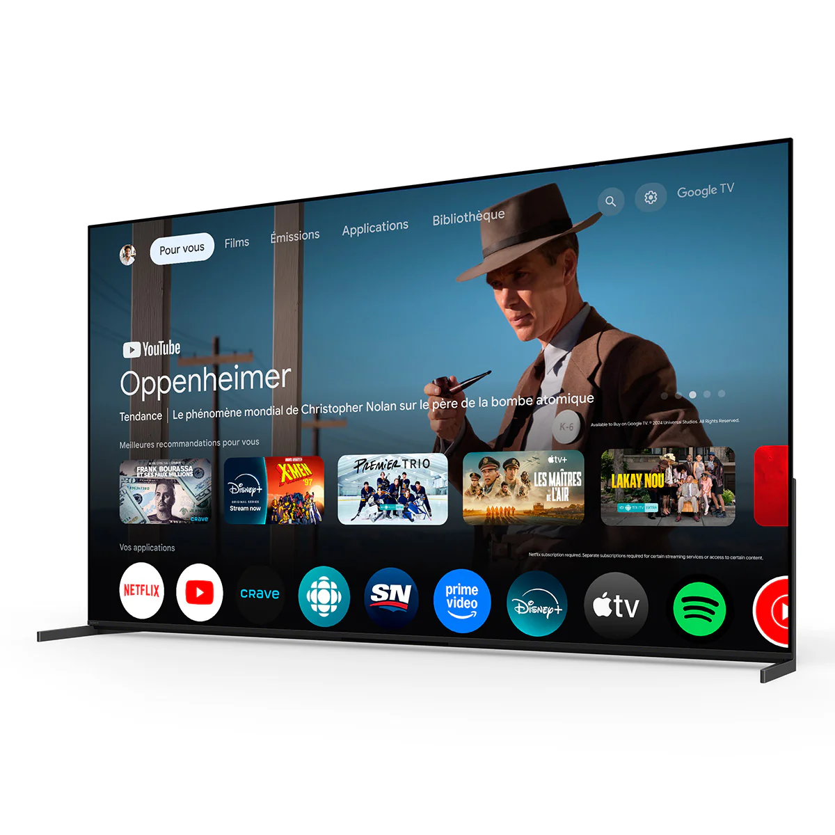 Sony BRAVIA 8 II 65” Class QD-OLED 4K HDR Google TV