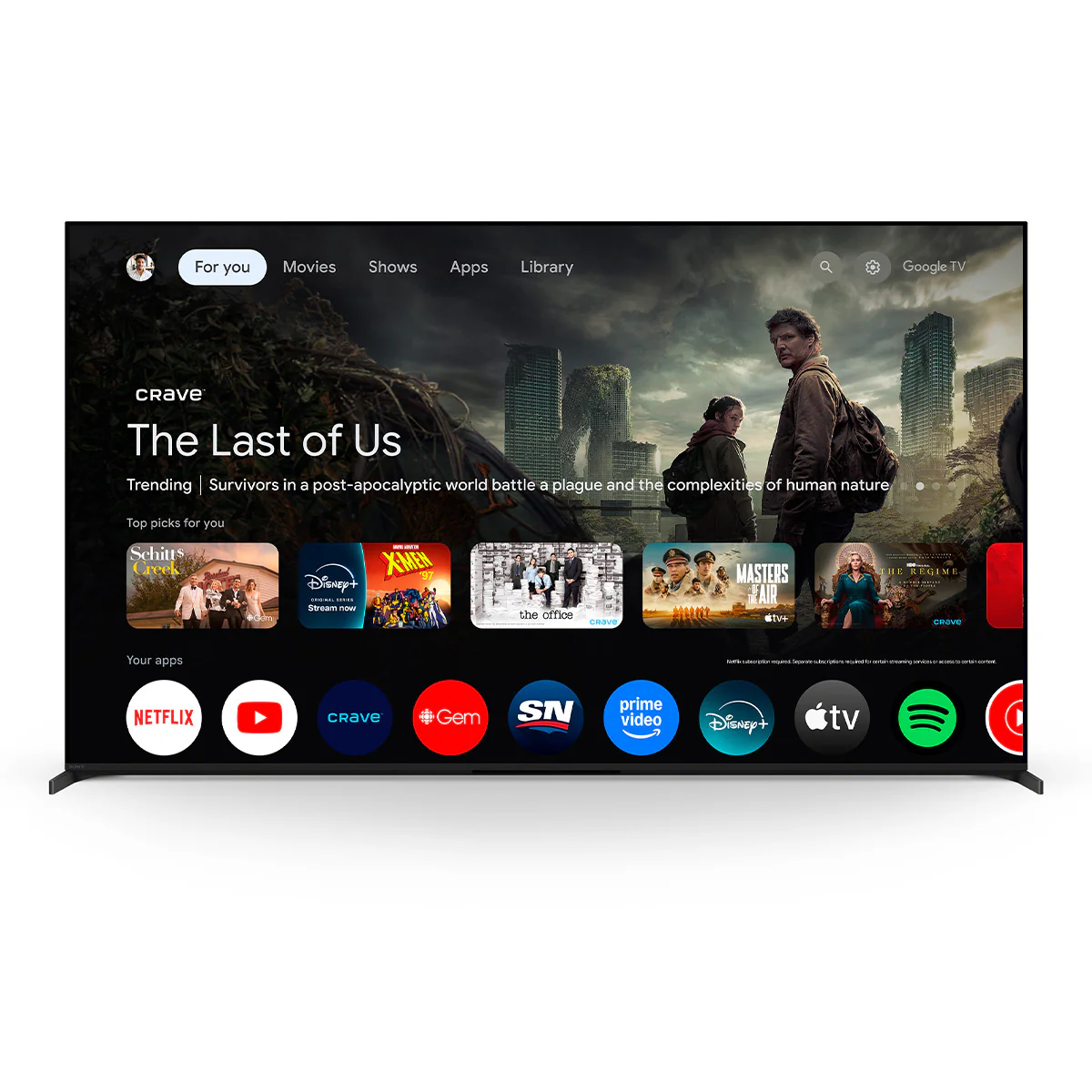 Sony BRAVIA 8 II 65” Class QD-OLED 4K HDR Google TV