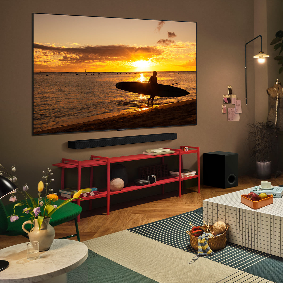 LG Class OLED evo AI C5 65 Inch 4K Smart TV with AudioQuest Sky 48 3m HDMI Cable