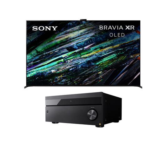 Sony BRAVIA XR A95L QD-OLED TV Bundle with Sony Sony STR-AZ5000ES ES 11.2 Channel 8K A/V Receiver