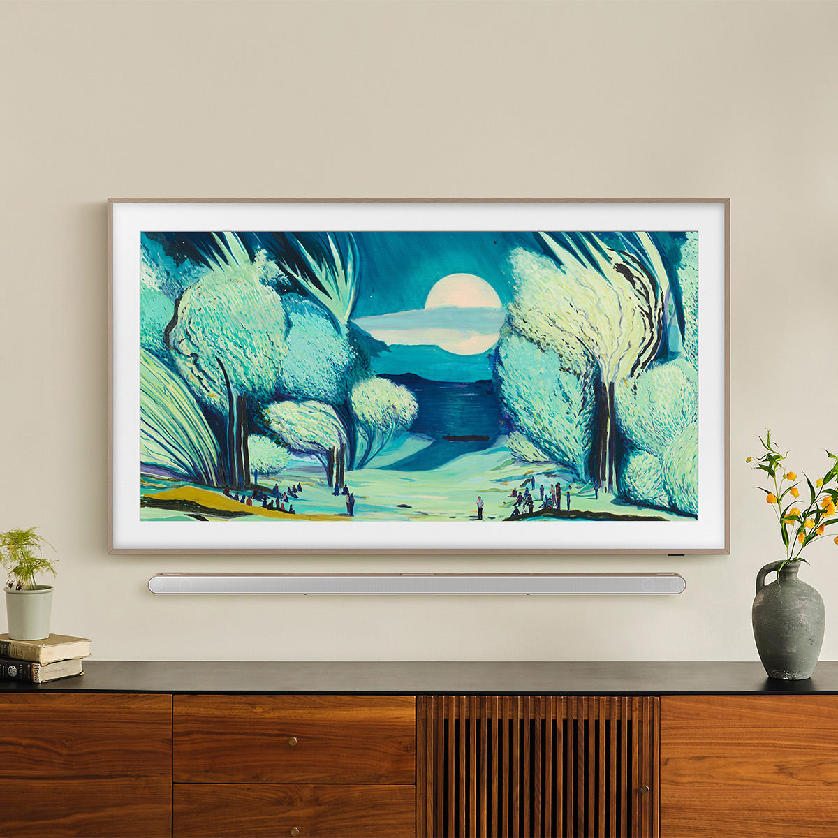 Samsung LS03FA 65 Inch QLED 4K The Frame Art Mode Vision AI Smart TV (2025)