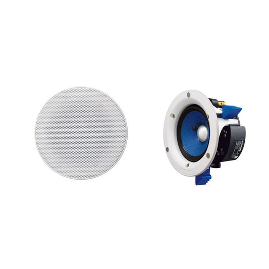 Yamaha NS-IC400 90 Watt 4-Inch 2-Way In-Ceiling Speakers - Pair (White)