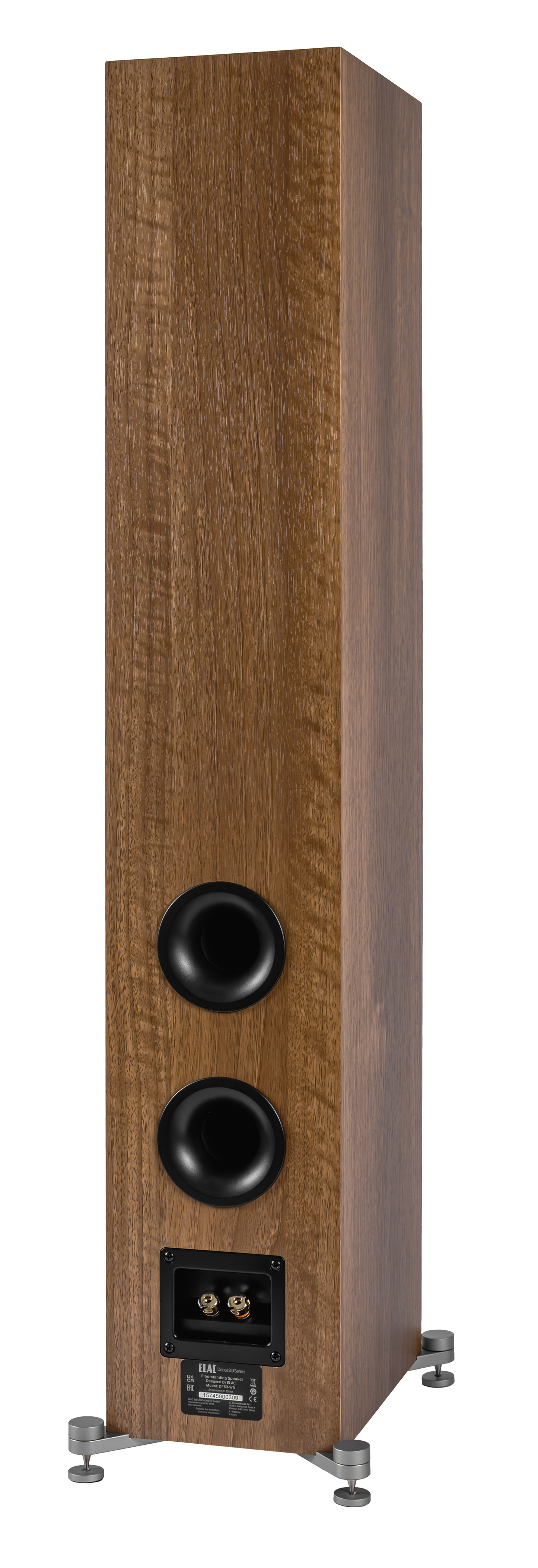 ELAC Debut 3.0 DF53 5.25 Inch Floor Standing Speakers (Each)