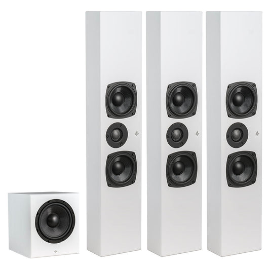 KIN by Totem Solo On-Wall Speakers Bundle with Sub 8