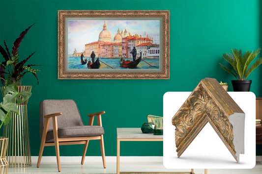 Deco TV Frames Premiere Frame For Samsung The Frame TV 2021-2025 (Tuscan Copper)