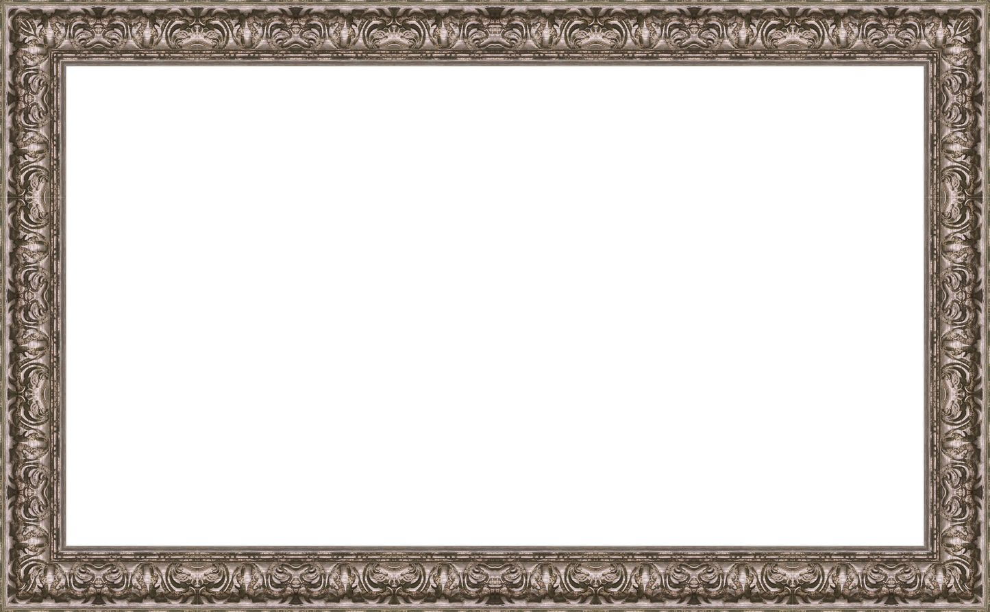 Deco TV Frames Premiere Frame for Samsung The Frame TV 2021-2025 (Tuscan Silver)