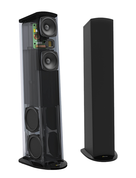 GoldenEar Triton Five Tower Speaker - Gloss Black (Each)